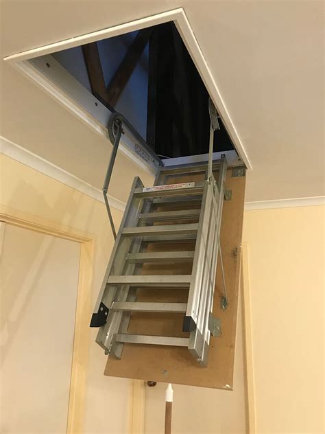 Advanced Height Safety Melbourne Fold Down Ladders For Access Into