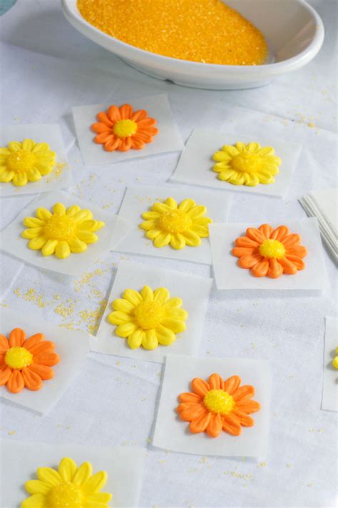Whisk it by hand or by an electric mixer. Icing Daisy Tutorial with Video | The Bearfoot Baker