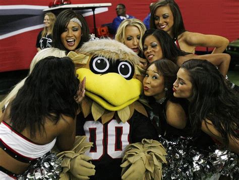 Photos Atlanta Falcons Mascot Freddie Falcon