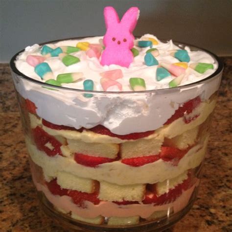 <p>spring is the perfect time of year to break out your trifle bowl, and this fruity treat from tyler florence will fit in. Easter trifle! | Easter recipes, Holiday eating, Trifle recipe