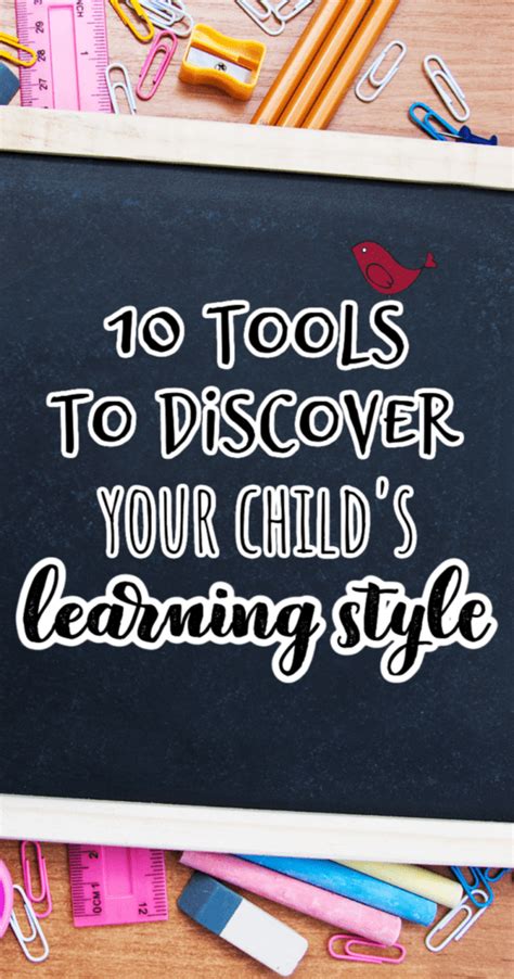 10 Tools To Discover Your Kids Learning Styles Feels Like Home