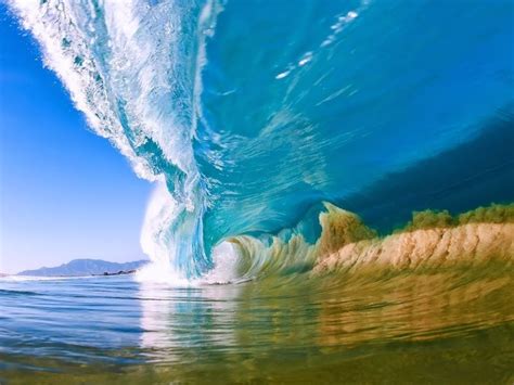 Natural Summer Ocean Wave Desktop Hd Wallpaper Download Free Hd Wallpapers
