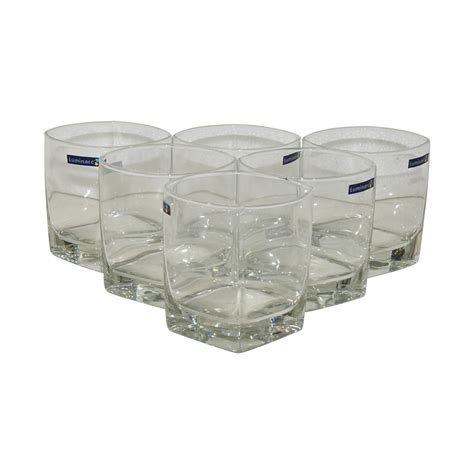 luminarc glass drinking cups sets of 6 pcs karoutexpress
