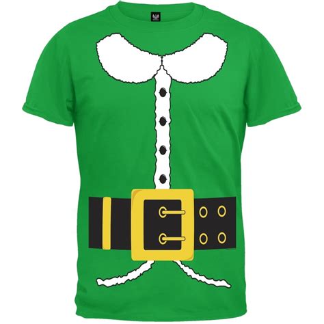 Holiday Elf Costume T Shirt Large