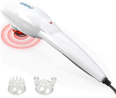 Renpho Handheld Massager With Heat Electric Deep Tissue Percussion 33