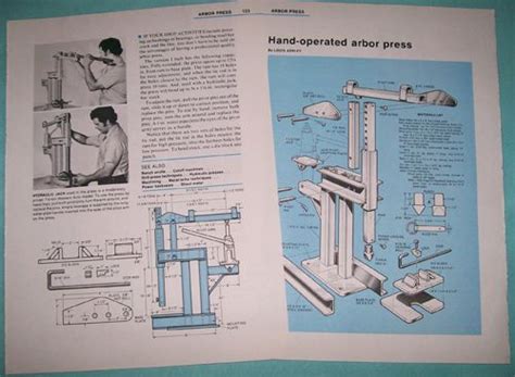 Фото Планов для гидравлического Arbor Press How To Plan Diy Tools