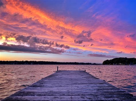 Photo Of The Week Diamond Lake Sunset Wvpe
