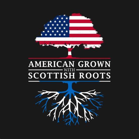 The American Grown With Scottish Roots Logo