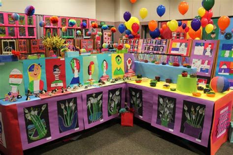 The Space Saving Display Preschool Art Art Show Art Classroom