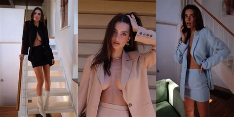 Emily Ratajkowski Talks Her Sold Out Skirt Suits And Wearing What You Want