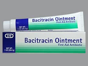bacitracin topical Drug information on Uses, Side Effects, Interactions