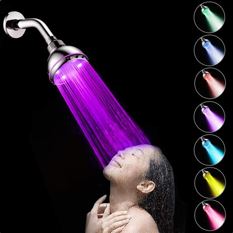Shower Head Color Led Shower Head With Rgb Light Automatically