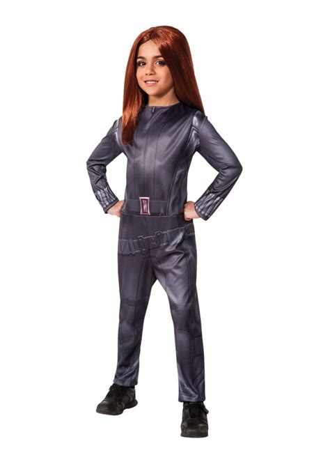 The Winter Soldier Black Widow Girls Costume Superhero