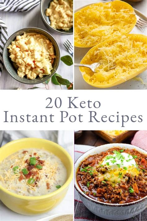 20 Keto Instant Pot Recipes 40 Aprons