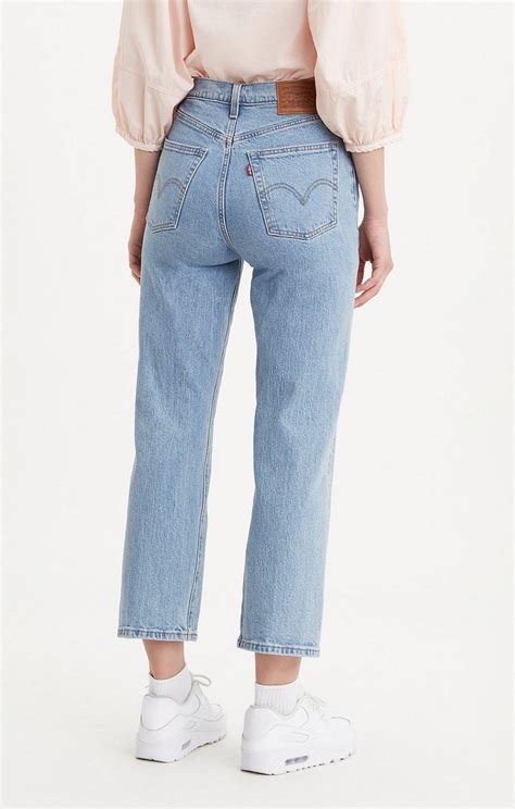 Levis Ribcage Straight Ankle Jeans Tango Light Garmentory