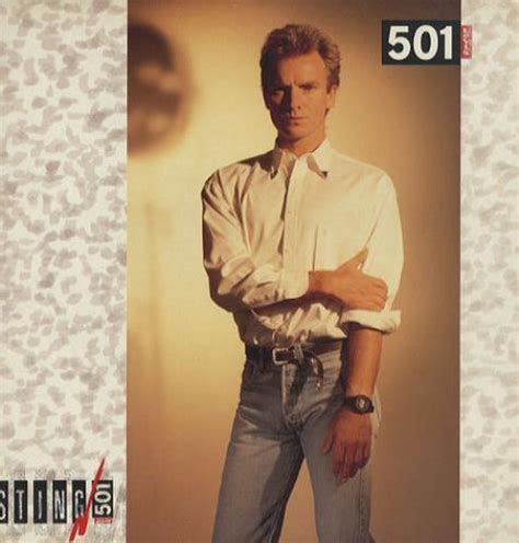 Sting The Dream Of The Blue Turtles Levis 501 Sleeve Uk Promo Vinyl