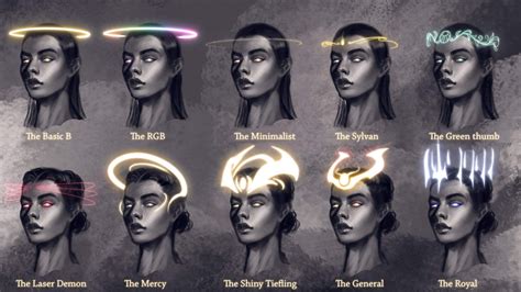 Aasimar Halos Concept Art Characters Character Design Inspiration