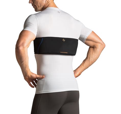 Tscca Tommie Copper Lower Back And Shoulder Therapy Wrap With Hot And Cold Gel Packs