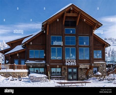 View of Four Points Lodge, Steamboat ski area, Steamboat Springs