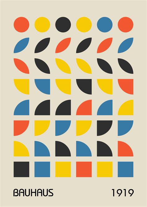 Minimal Vintage 20s Geometric Design Posters Wall Art Template