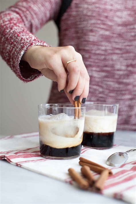 classic white russian cocktail recipe with a twist