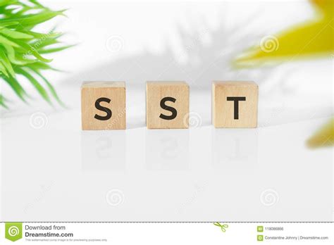 Sst is made up of two separate taxes. Sst Stock Photos - Royalty Free Stock Images