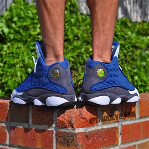 Matching flint xiii t shirt for jordan retro 13 flint 2020 navy white french blue unisex tshirt long sleeve hoodie. Air Jordan XIII Flint FlintN it today... #jordan #airjordan #sneakers | Unique sneakers, Air jordans