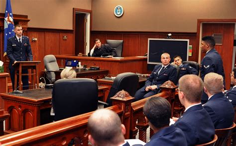 Airmen Get Inside Look At Military Judicial System Offutt Air Force