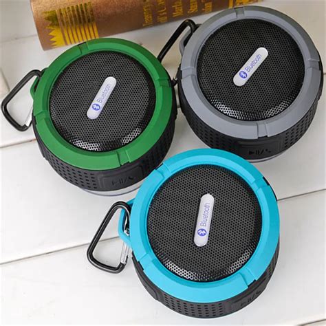 10 Pcslot Waterproof C6 Portable Wireless Bluetooth Speaker Subwoofer
