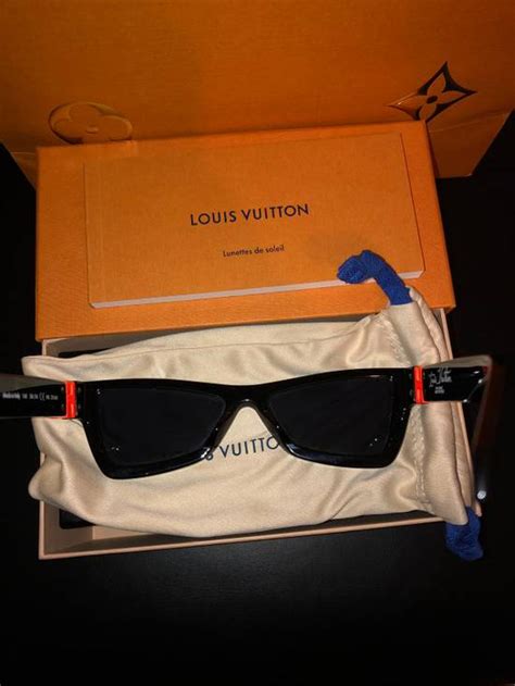 Louis Vuitton Louis Vuitton X Virgil Abloh Skeptical Sunglasses Grailed