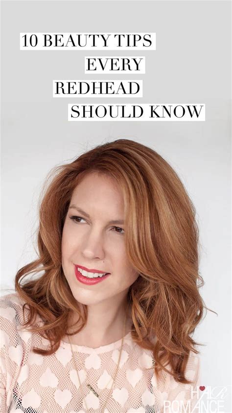 Beauty Tips Every Redhead Should Know Artofit