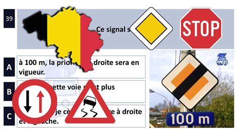 Permis De Conduire Th Orique Belgique Questions Code De La Route Belgique Test