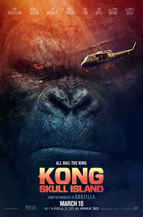 Kong Skull Island 2017 Official Poster Kong Skull Island Movies