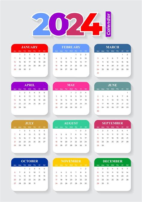 2024 Calendar Template Psd Free Downloadable Haley Keriann