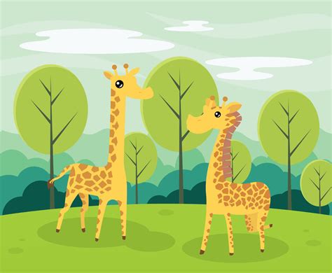 Free Cartoon Giraffe Vector Art And Graphics