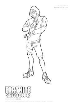 Les 8 meilleures images de fortnite  dessin a colorier, coloriage
