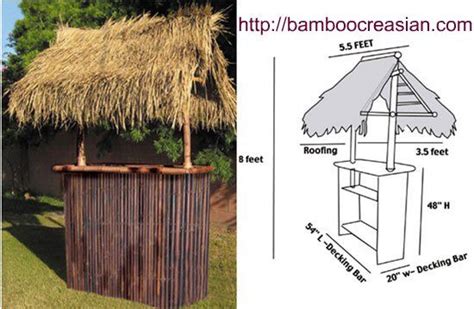 Quality Bamboo And Asian Thatch Tiki Bars And Huts Tiki Bars Diy Outdoor Tiki Bar