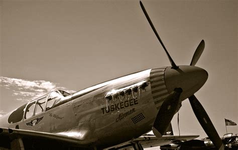 Tuskegee Airmen P51 Mustang Fighter Plane Photograph By Amy Mcdaniel