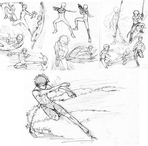 Fight Poses Manga Poses Art Reference Poses Drawing Poses