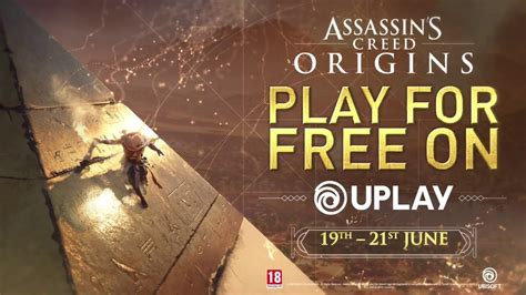 Assassins Creed Origins Uplay Free Weekend Trailer X Youtube