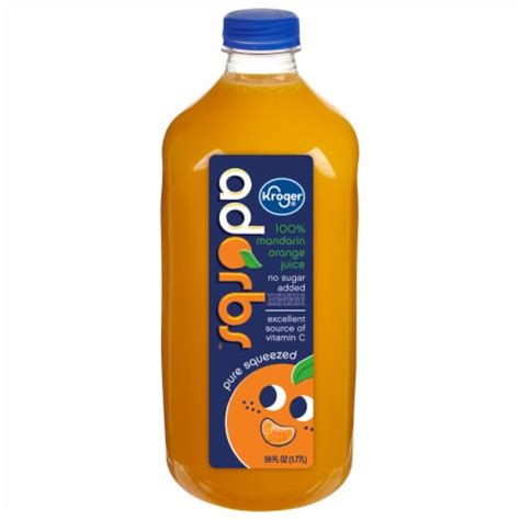 Kroger Adorbs Mandarin Orange Juice 59 Fl Oz Ralphs