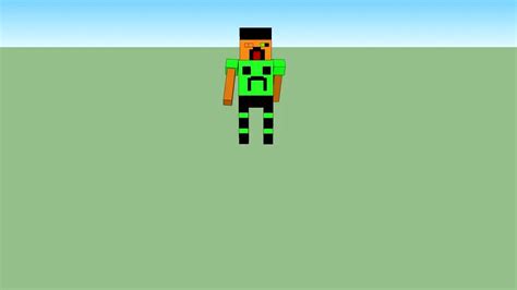 Minecraft Guy 3d Model