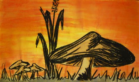 Easy Sunset Art [ORANGE] - Instructables