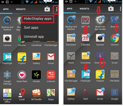 Learn New Things How To Hide Apps In Android Phone Without App Jelly Bean