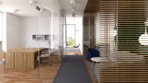 Trending office interior design concepts. Think your job is dull? This stylish office interior will ...