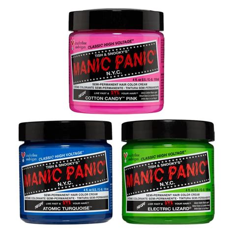 manic panic semi permanent cream hair color for at home experts sally beauty