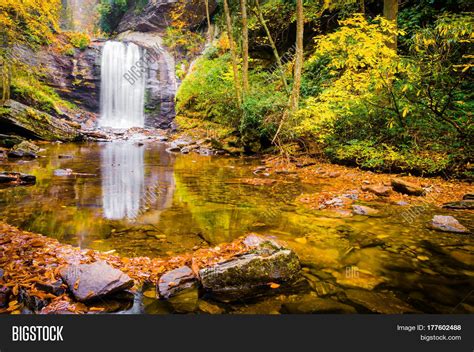 Reflection Waterfall Image And Photo Free Trial Bigstock