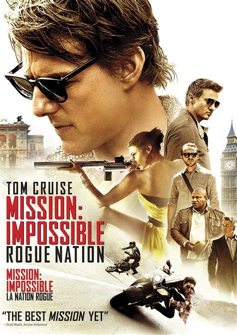 Movie studio paramount has shown an image of tom cruise's ethan hunt running. Mission: Impossible - Rogue Nation2015 Starring: Tom ...
