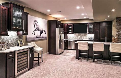 50 Cool Finished Basement Ideas Design Pictures Basement Layout