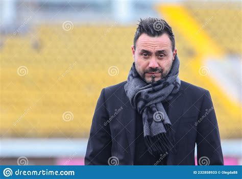 Italian Football Coach Roberto De Zerbi Editorial Stock Photo Image Of Roberto Shakhtar